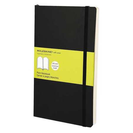 Zápisník MOLESKINE mäkký čistý čierny L