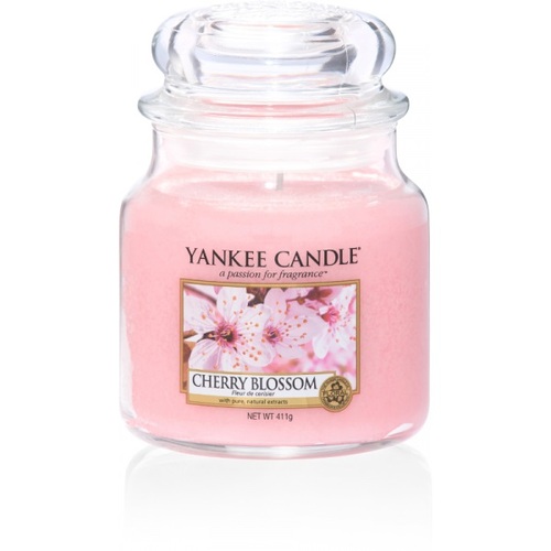 Yankee Candle Yankee Candle sviečka stredná Cherry Blossom