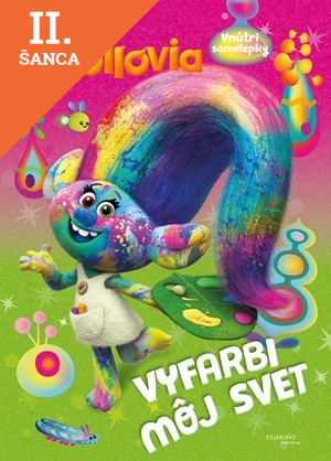 Lacná kniha Trollovia - Vyfarbi môj svet