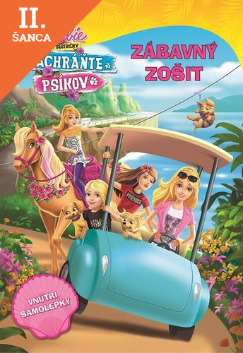 Lacná kniha Barbie a sestričky Zachráňte psíkov - Zábavný zošit
