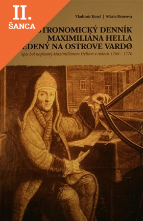Lacná kniha Astronomický denník Maximiliána Hella vedený na ostrove Vardo