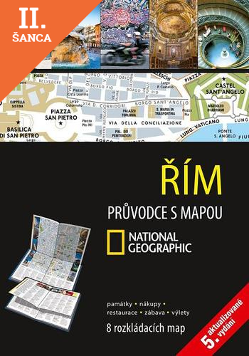 Lacná kniha Řím - Průvodce s mapou National Geographic 5. vydání