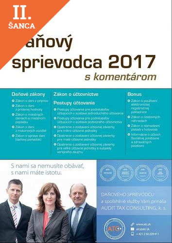 Lacná kniha Daňový sprievodca 2017