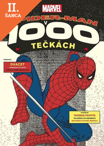Lacná kniha Marvel - Spider-man v 1000 tečkách