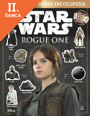 Lacná kniha Star Wars Rogue One Ultimate Sticker Encyclopedia