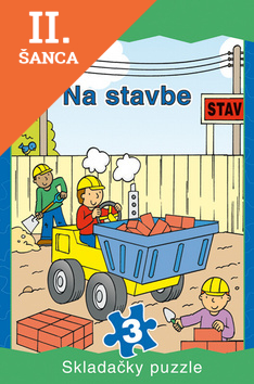 Lacná kniha Na stavbe - Skladačky puzzle