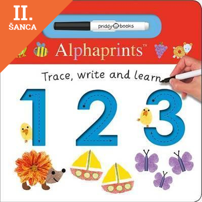 Lacná kniha Alphaprints: Trace, Write & Learn: 123