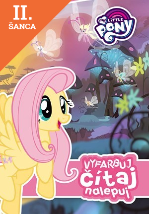 Lacná kniha My Little Pony - Vyfarbuj, čítaj, nalepuj