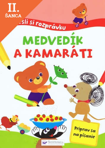 Lacná kniha Dokresli si rozprávku! Medvedík a kamaráti