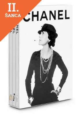 Lacná kniha Chanel Set of 3