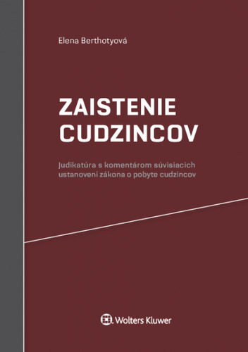 Kniha Zaistenie cudzincov