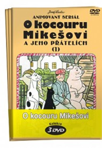 Kniha O kocouru Mikešovi 1 - 3 / kolekce 3 DVD - DVD