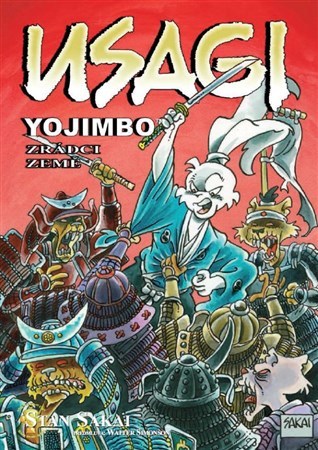 Kniha Usagi Yojimbo Zrádci země
