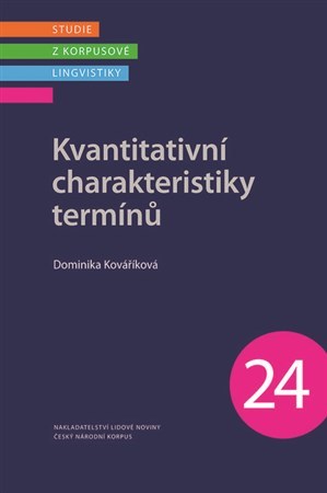 Kniha Kvantitativní charakteristiky termínů - Dominika Kováříková