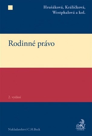 Rodinné právo 2. vydání - Kolektív autorov