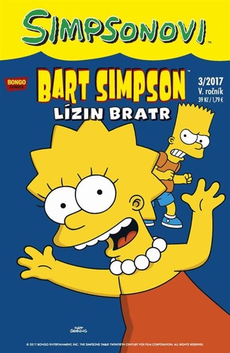 Kniha Simpsonovi - Bart Simpson 03/2017 - Lízin bratr