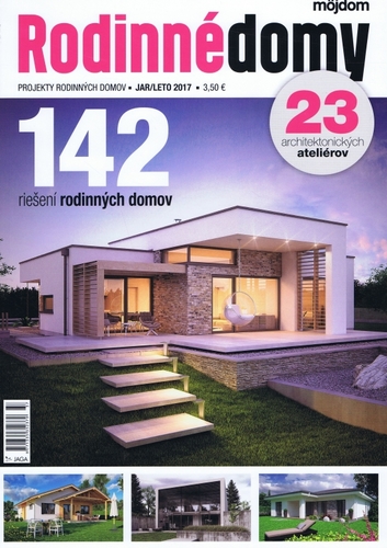 Kniha Rodinné domy jar/leto 2017