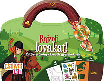 Rajzolj lovakat! - Öltöztetőkönyv kreatív gyerekeknek