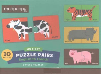 English to French My First Puzzle Pairs