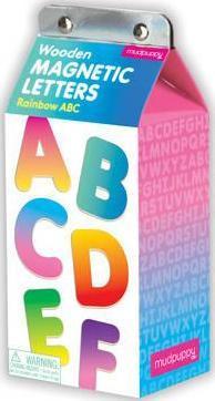 Rainbow ABC Wooden Magnetic Letters