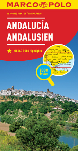 Andalusie  /mapa (ZoomSystem) MD