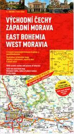 ČR 2 Východní Čechy, záp. Morava mapa 1:200T MD