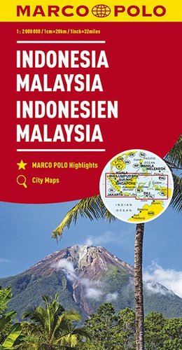 Indonesie, Malajsie 1:2M/mapa (ZoomSystem) MD