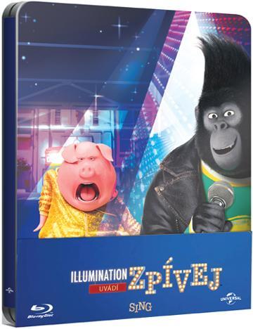 Zpívej (steelbook) BD