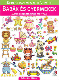 Keresztszemes motívumok - Babák és gyermekek - 400 új keresztszemes motívum