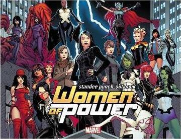 Heroes of Power - the Women of Marvel Standee Punch-Out Book