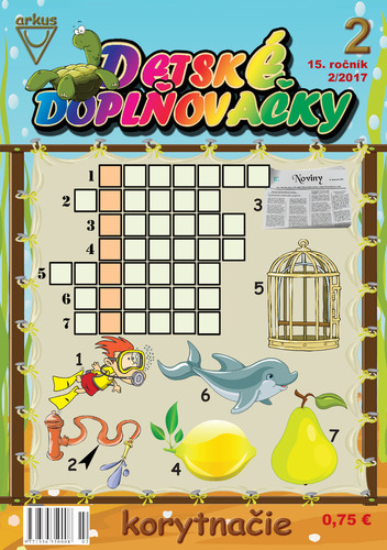 Detské doplňovačky 2 2017 korytnačie