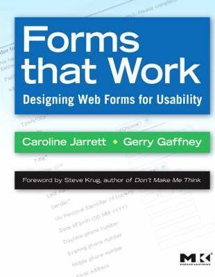 Forms That Work Designing Web Forms for Usability