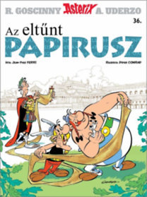 Kniha Asterix 36 - Az eltűnt papirusz - Albert Uderzo,René Goscinny