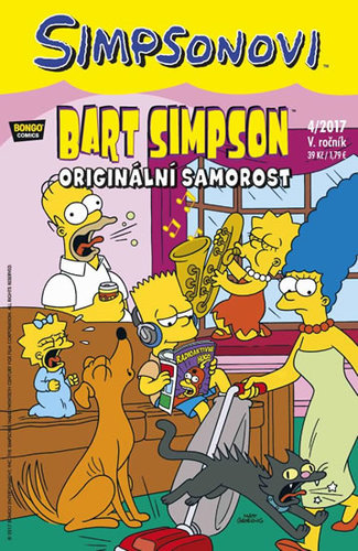 Kniha Simpsonovi - Bart Simpson 4/2017 - Originální samorost