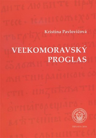 Veľkomoravský proglas