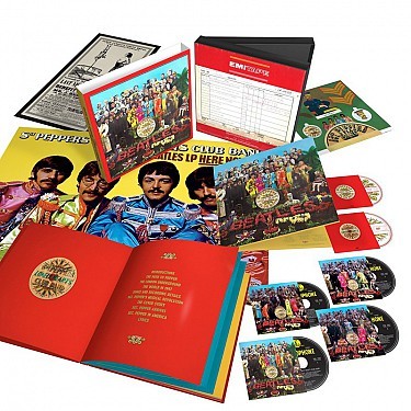 Kniha Beatles, The - Sgt. Pepper's Lonely 4CD+DVD+BD