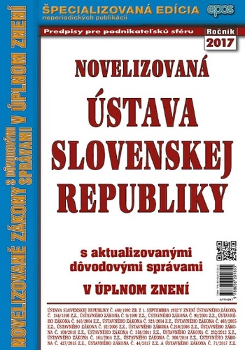 Novelizovaná ústava Slovenskej republiky 12/2017