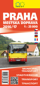 Praha městská doprava 1:25 000