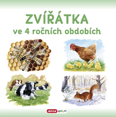 Kniha Zvířátka ve 4 ročních obdobích