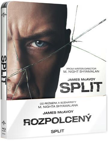 Rozpolcený steelbook  BD