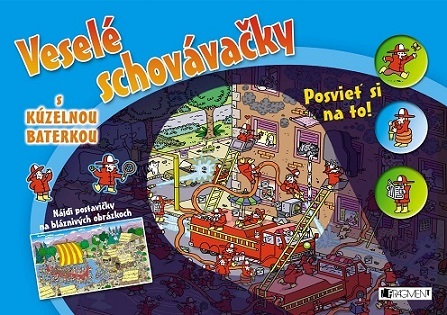 Kniha Veselé schovávačky s kúzelnou baterkou