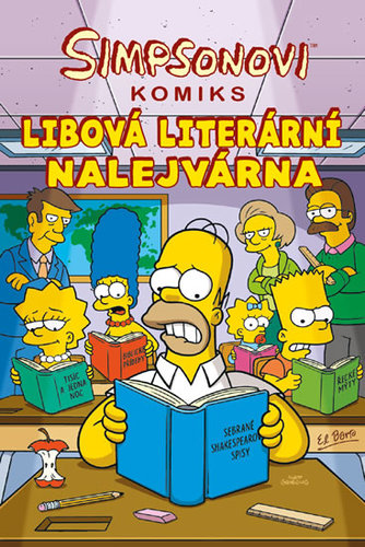 Kniha Simpsonovi Libová literární nalejvárna