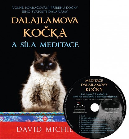 Kniha Dalajlamova kočka a síla meditace (kniha + CD) - David Michie
