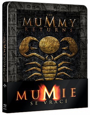 Mumie se vrací steelbook BD