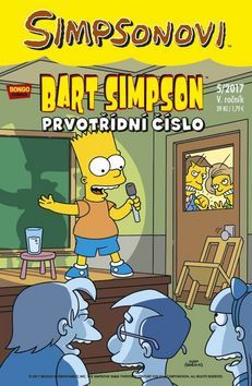 Kniha Bart Simpson Prvotřídní číslo