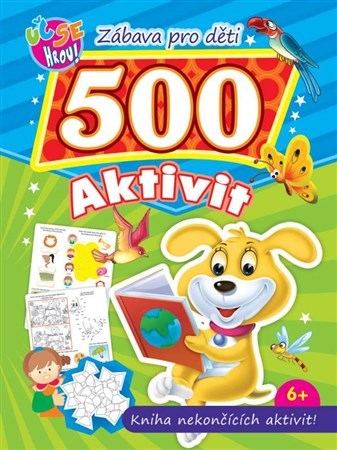 Kniha 500 aktivit - pes
