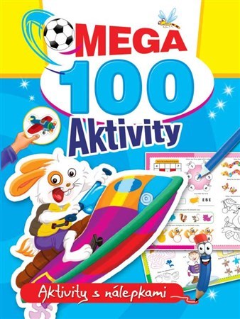 Kniha Mega 100 aktivity - zajíc