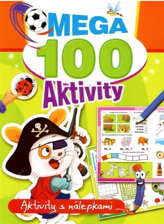 Kniha Mega 100 aktivity - pirát