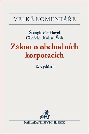 Zákon o obchodních korporacích 2. vydání