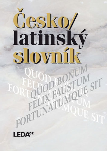 Kniha Česko-latinský slovník